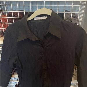 Anne Fontaine Elegant Black Blouse